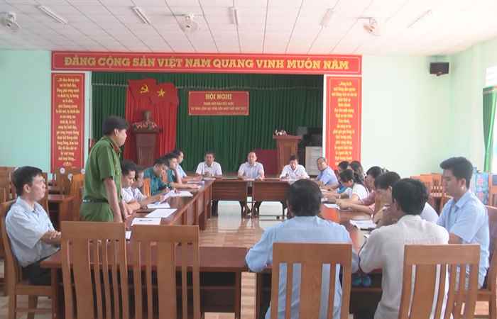 Huyện ủy Châu Thành kiểm tra công tác tuyển quân tại các địa phương  